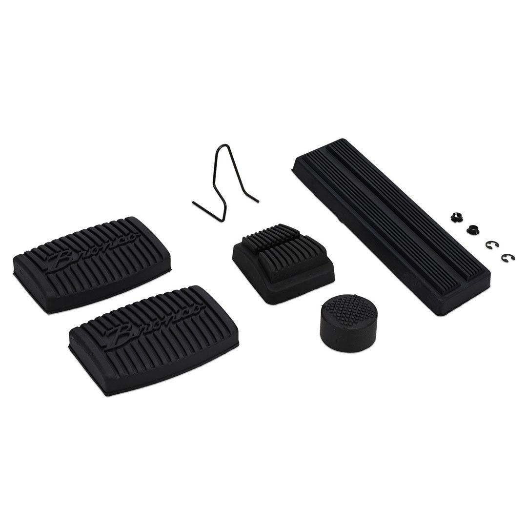 Pedal Pad Kit - Script Style for Manual Trans