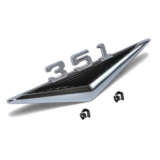 351 Vintage-Style Fender Emblem, 1966-77 Ford Bronco