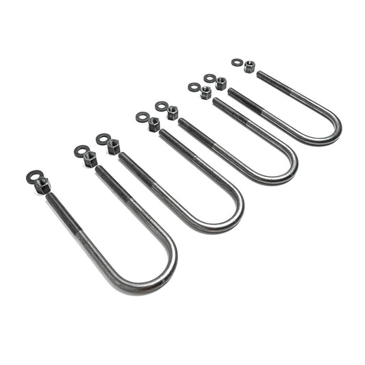 U-Bolts Standard Length, 5/8 inch Heavy Duty, Set of 4, 1966-77 Ford Bronco