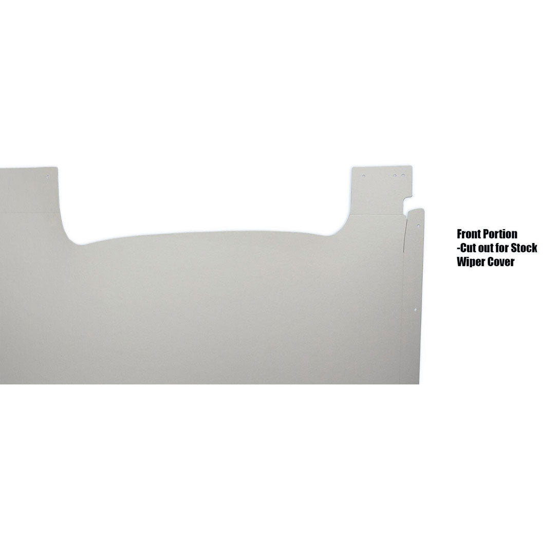 Parchment Headliner for Electric Wipers, 1969-77 Ford Bronco