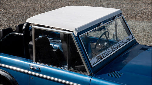 White Breezer Interior Bar Top Kit, 1966-77 Ford Bronco