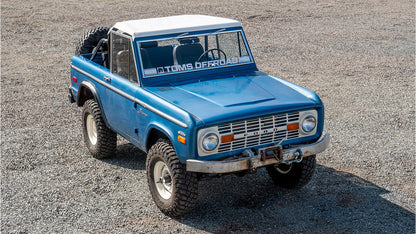 White Breezer Interior Bar Top Kit, 1966-77 Ford Bronco