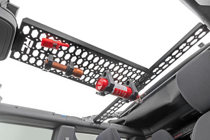 Overhead Molle Mounting Panel w/o Dome Light,  2021+ Ford Bronco