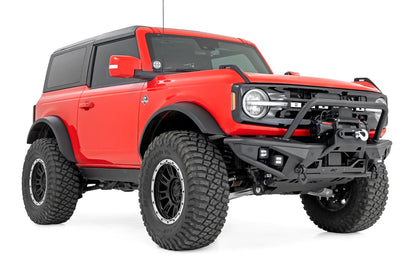Tubular Front Bumper w/Winch Plate, 2021+ Ford Bronco