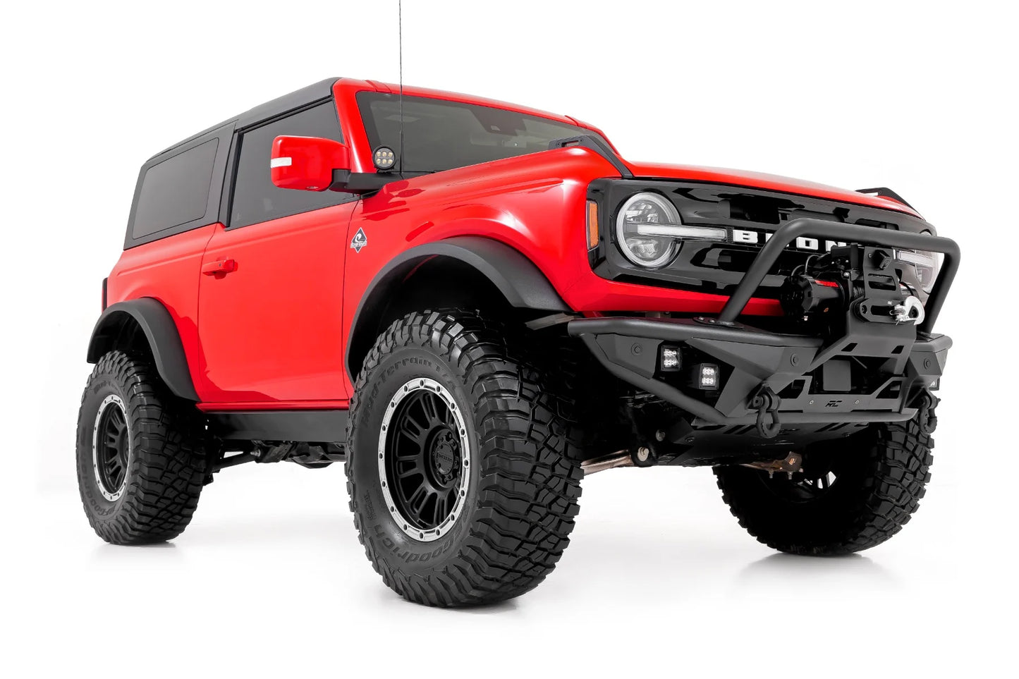 Tubular Front Bumper w/Winch Plate, 2021+ Ford Bronco