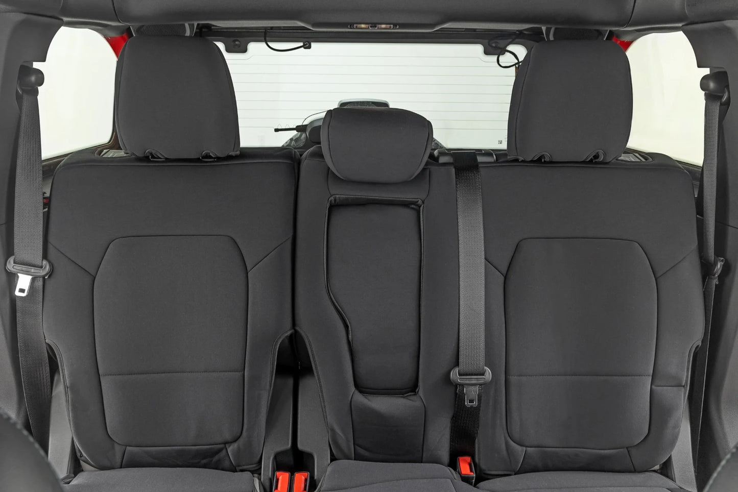 Seat Cover Set w/Rear Folding Armest, Front & Rear, 4 Door,  2021+ Ford Bronco