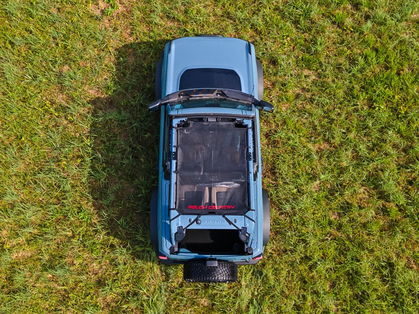 Black Mesh Bikini Top Plus, 2021+ Ford Bronco