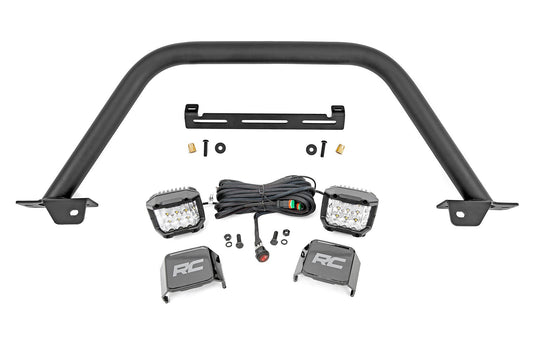 Safari Bar w/3” OSRAM Wide LED Pair for OE Modular Bumper - 21-24 Bronco