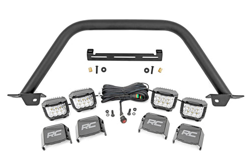 Safari Bar w/Quad 3” OSRAM LED for OE Modular Bumper - 21-24 Bronco
