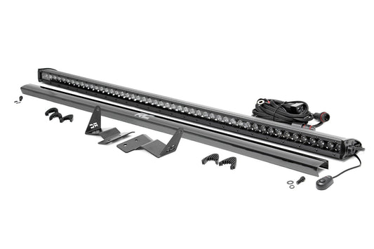 50” LED Light Kit – Upper Windshield, Black Single Row, 21-24  Bronco