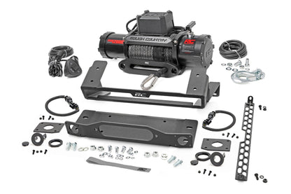 High Winch Mount w/12000S Winch - 21-24 Bronco