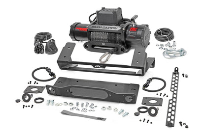 High Winch Mount w/9500S Winch - 21-24 Bronco