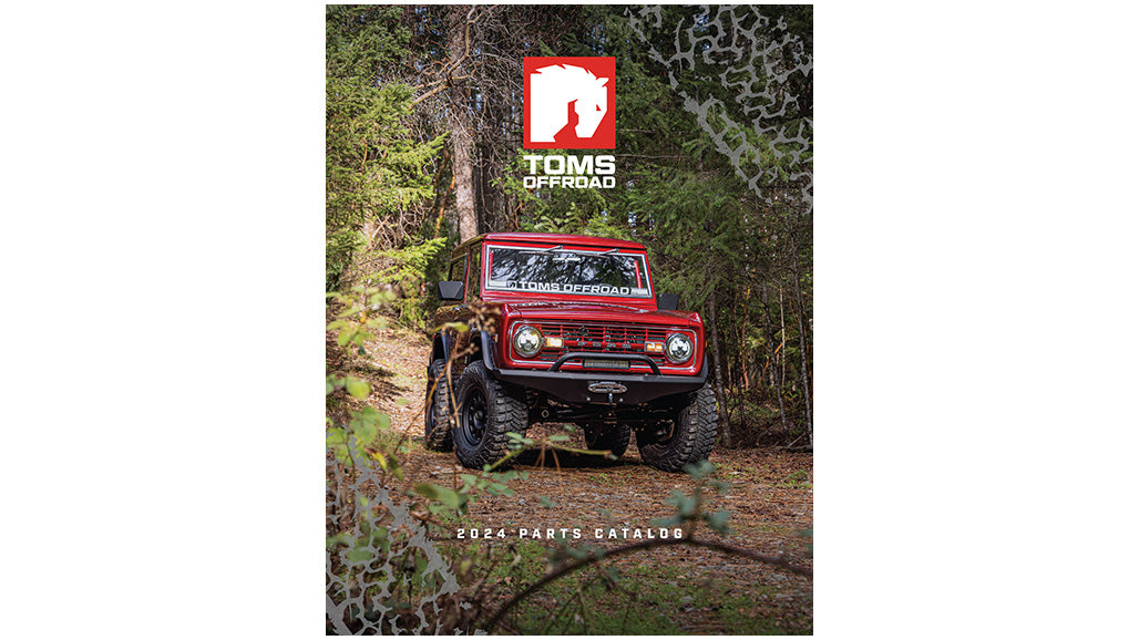 2024 TOMS OFFROAD Bronco Parts Catalog