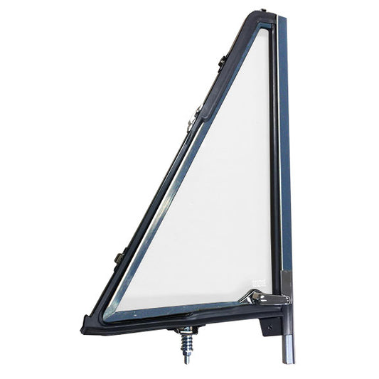 Complete Vent Window Assembly, Passenger, Chrome