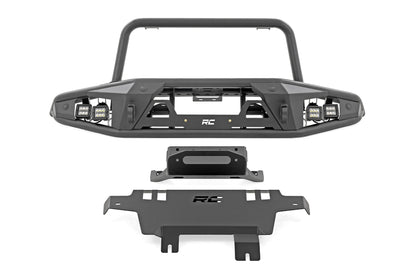 Tubular Front Bumper w/Winch Plate – 21-24 Bronco