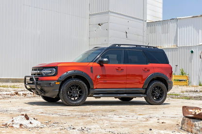 Pocket Fender Flares - Flat Black, 2021+ Ford Bronco Sport