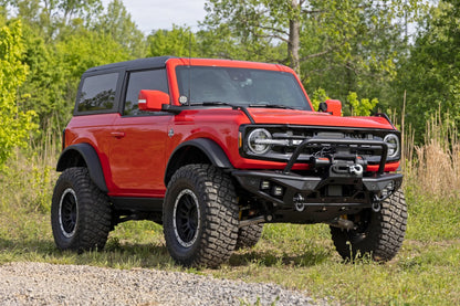 Tubular Front Bumper w/Winch Plate, 2021+ Ford Bronco