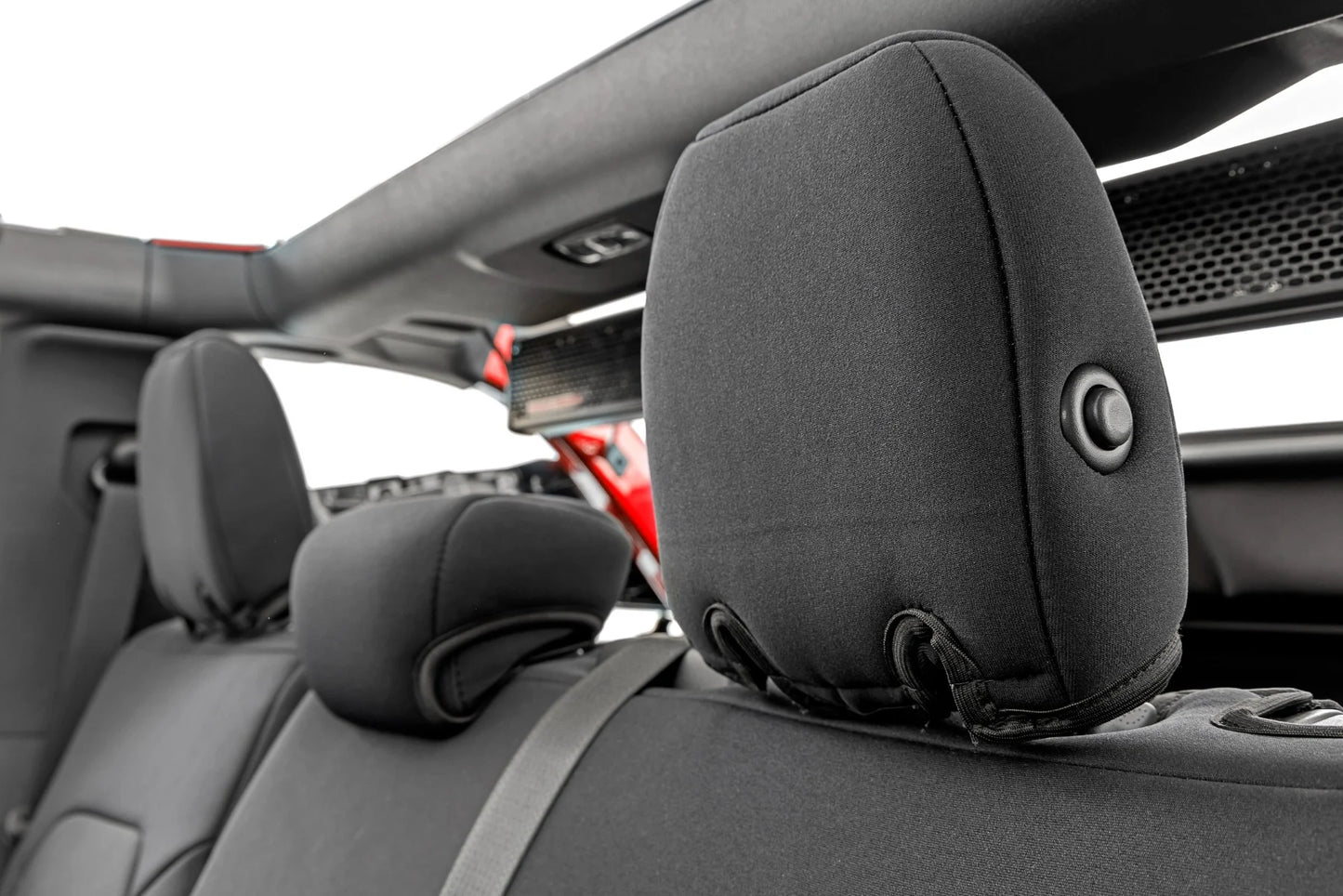 Seat Cover Set w/Rear Folding Armest, Front & Rear, 4 Door,  2021+ Ford Bronco