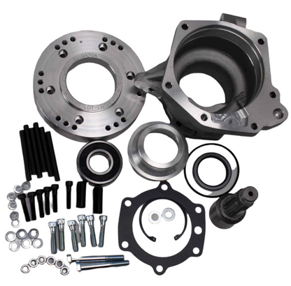 Dana 20 Transfer Case to AOD, AODE, 4R70W 4WD Automatic Transmission Adapter, 1966-77 Ford Bronco
