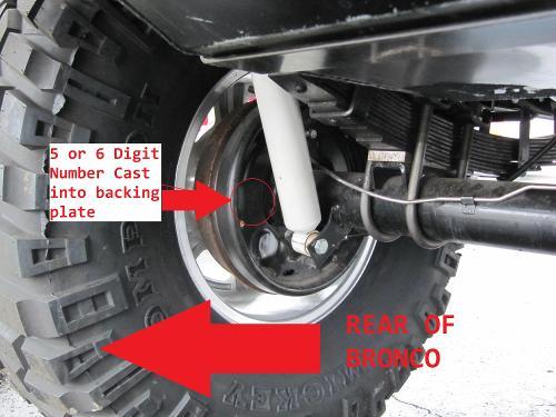 Rear Drum Brake Rebuild Kit - 11", Big Bearing, 1976-77 Ford Bronco