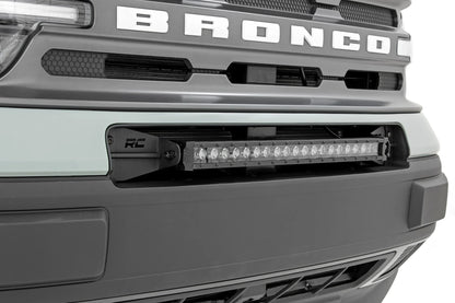 LED Bumper Light Kit - 20" Spectrum Single Row, 2021+ Ford Bronco Sport