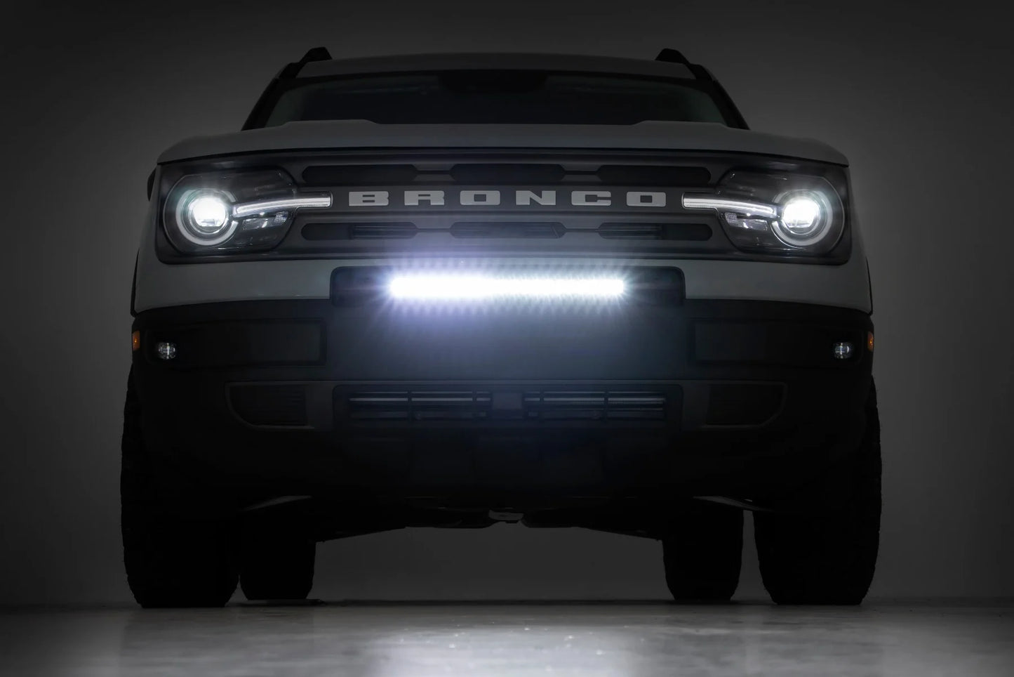 LED Bumper Light Kit - 20" Spectrum Single Row, 2021+ Ford Bronco Sport