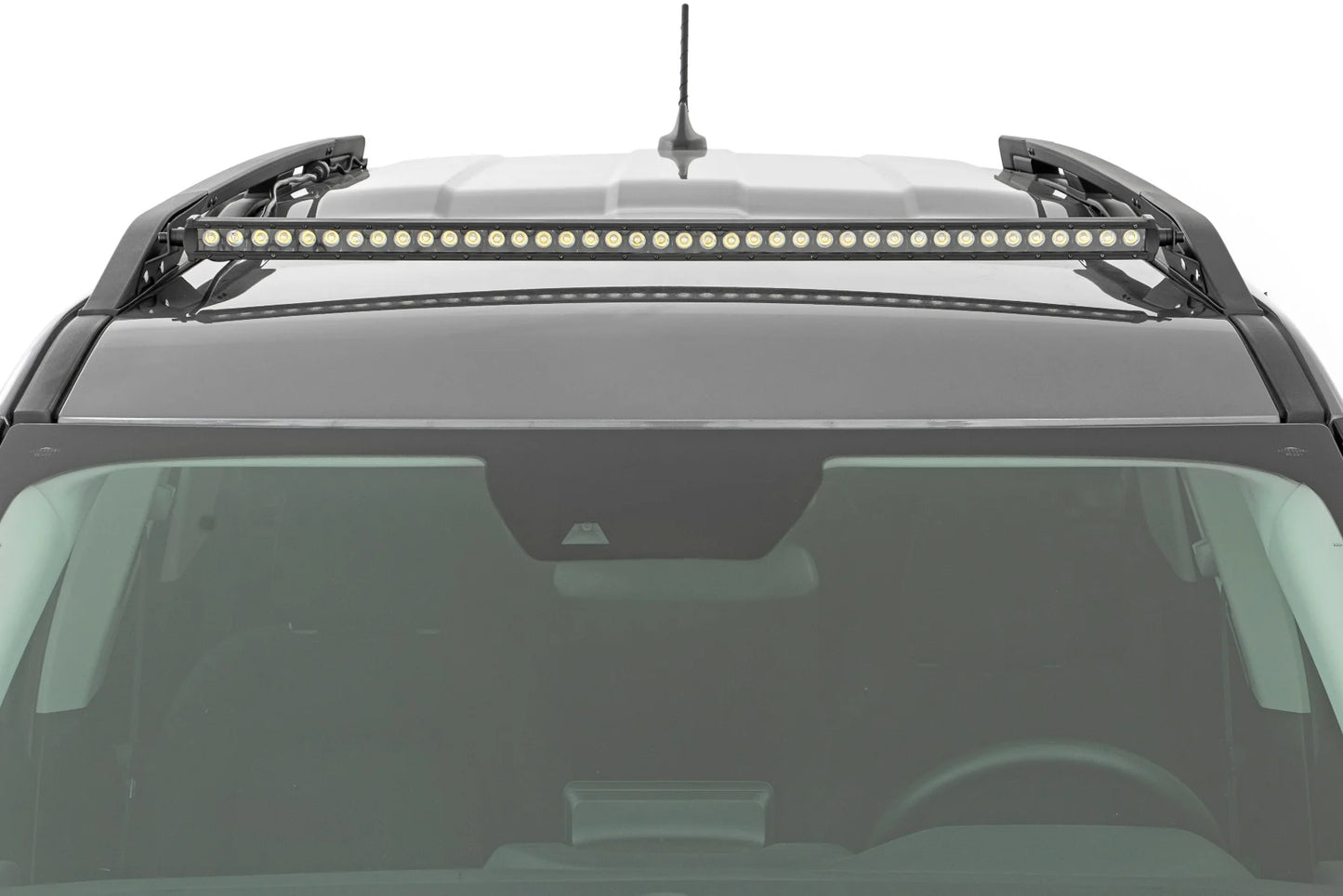 Roof Rack LED Light Kit - 40â€ Black Single Row, 2021+ Ford Bronco Sport
