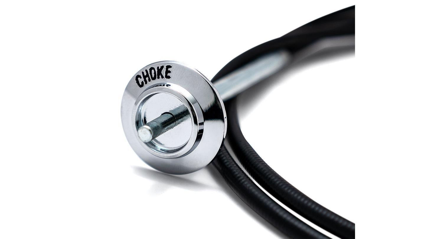 Choke Cable w/Imprinted Bezel, 1966-77 Ford Bronco