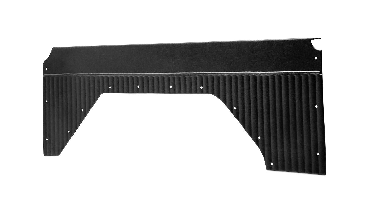 Black Pleated ABS Quarter Panel Inserts, 1966-76 Ford Bronco