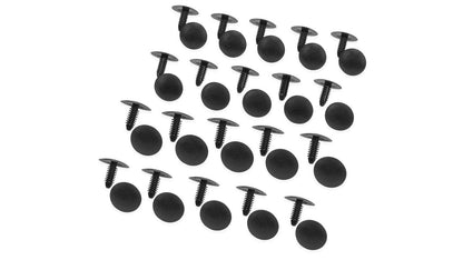 Black Pleated ABS Quarter Panel Inserts, 1966-76 Ford Bronco