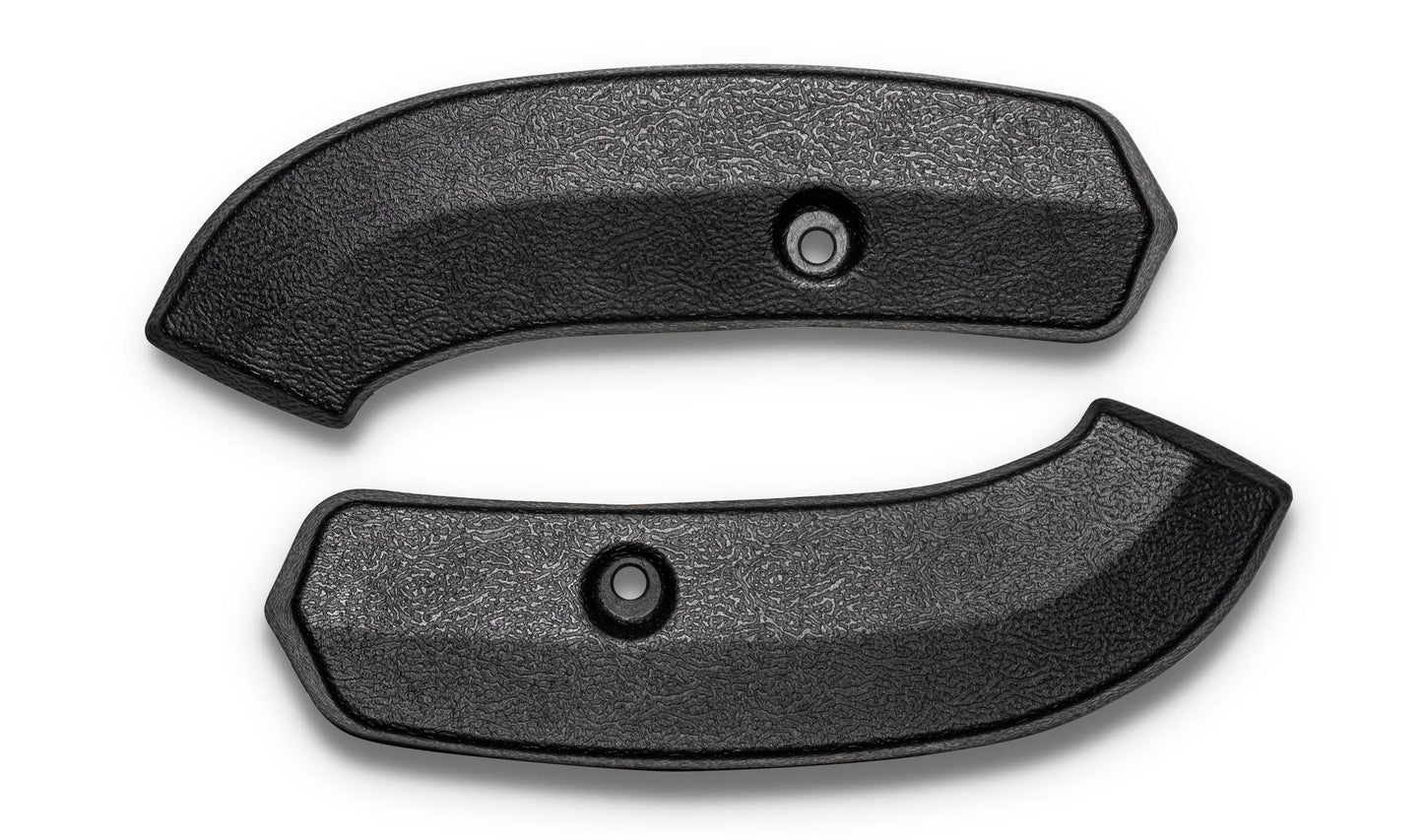 Black Front Bucket Seat Hinge Covers, 1966-67 Ford Bronco