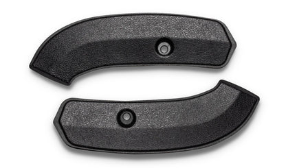 Black Front Bucket Seat Hinge Covers, 1966-67 Ford Bronco