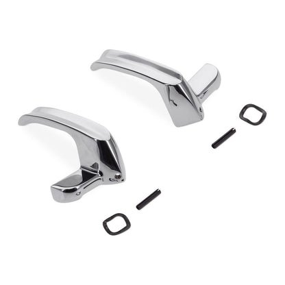Chrome Vent Window Handle Pair, 1966-67 Ford Bronco