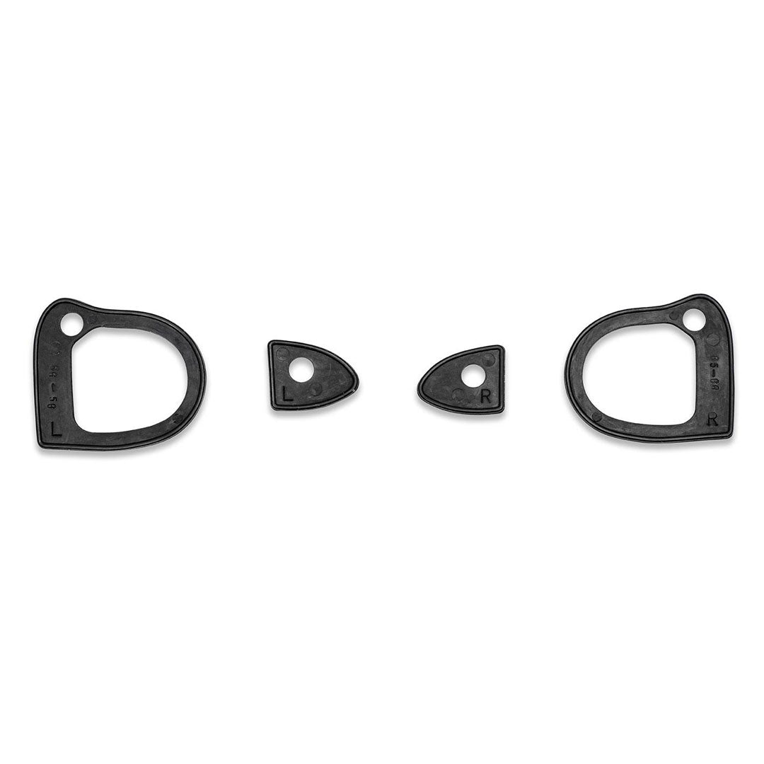OE Quality Outer Door Handles Satin Finish Pair, 1966-77 Ford Bronco