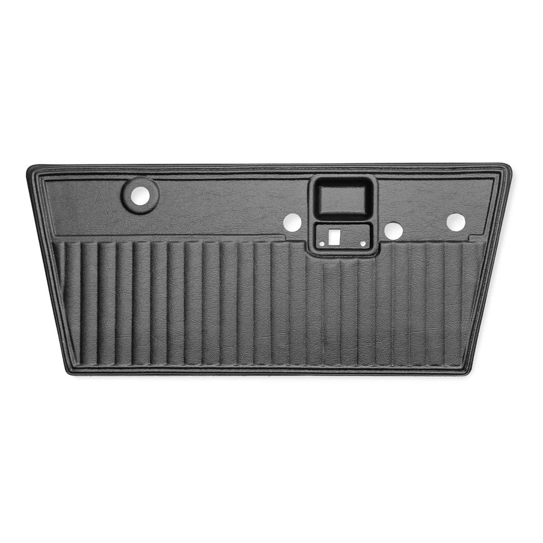 Black Plastic Pleated Door Panels, 1968-77 Ford Bronco