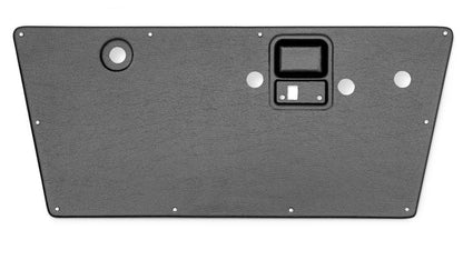 Black Smooth Plastic Door Panels, 1968-77 Ford Bronco