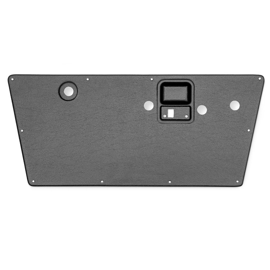Black Smooth Plastic Door Panels, 1968-77 Ford Bronco