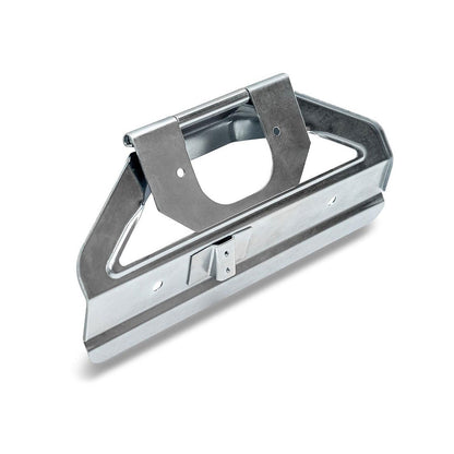 License Plate Bracket Assembly w/Retainer & Spring, Zinc Plated, 1966-77 Ford Bronco