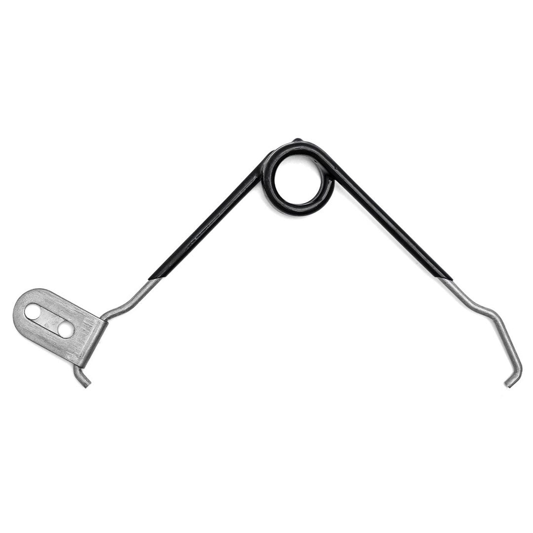 License Plate Bracket Assembly w/Retainer & Spring, Zinc Plated, 1966-77 Ford Bronco