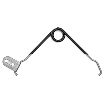 License Plate Bracket Assembly w/Retainer & Spring, Zinc Plated, 1966-77 Ford Bronco