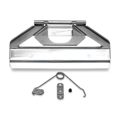 Stainless Steel License Plate Bracket Assembly w/Retainer & Spring