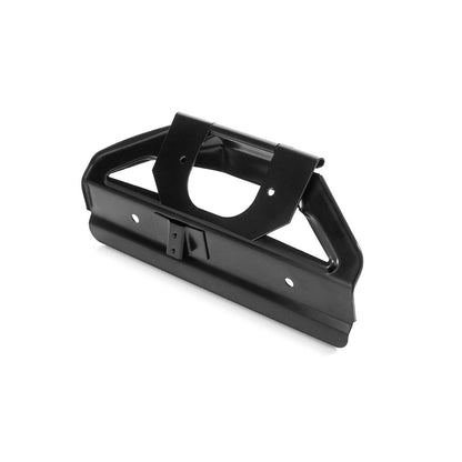Black License Plate Bracket Assembly w/Retainer & Spring, 1966-77 Ford Bronco