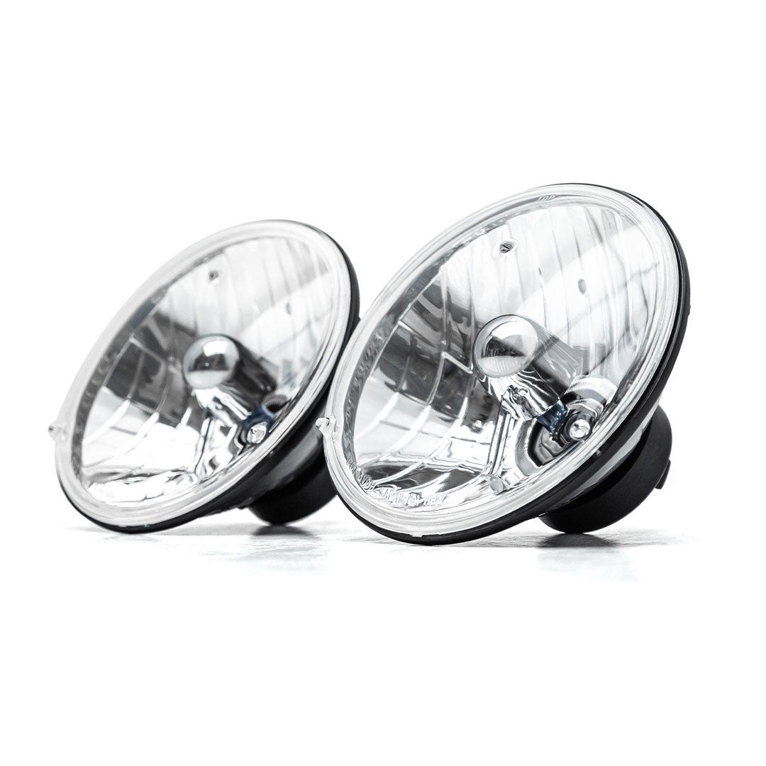 H4 Halogen Headlight Conversion w/Heavy Duty Wiring Harness Kit, 1966-78 Ford Bronco & 1956-78 Ford Truck