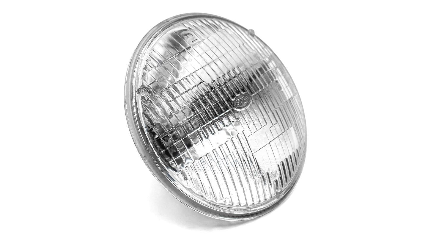 Halogen 7 inch Headlight with FoMoCo Script, 1966-78 Ford Bronco & 1956-78 Ford Truck