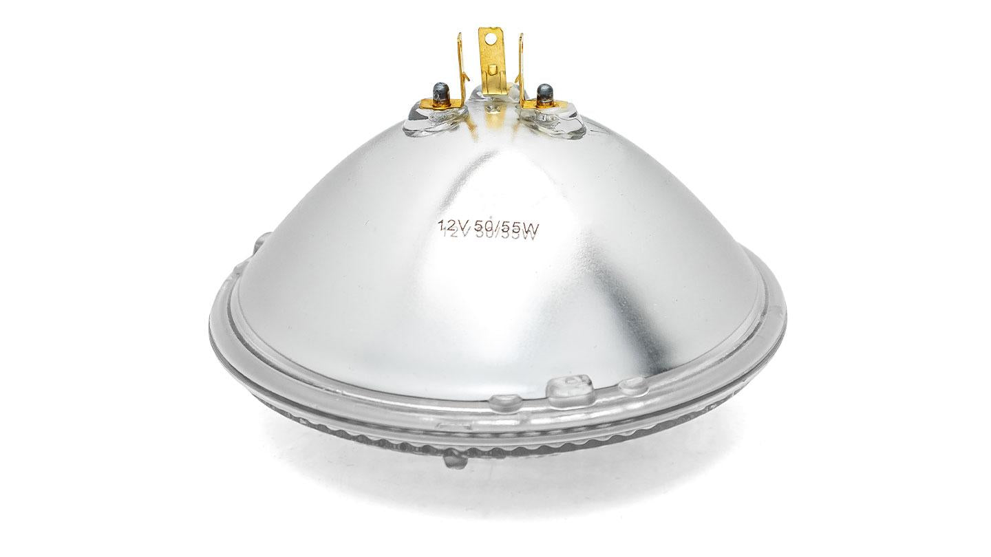 Halogen 7 inch Headlight with FoMoCo Script, 1966-78 Ford Bronco & 1956-78 Ford Truck