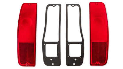 Tail Light Lenses w/Gaskets, 1966 Ford Bronco