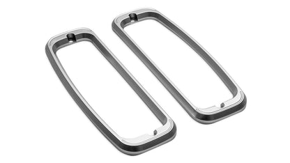 Billet Aluminum Tail Light Bezels, pair