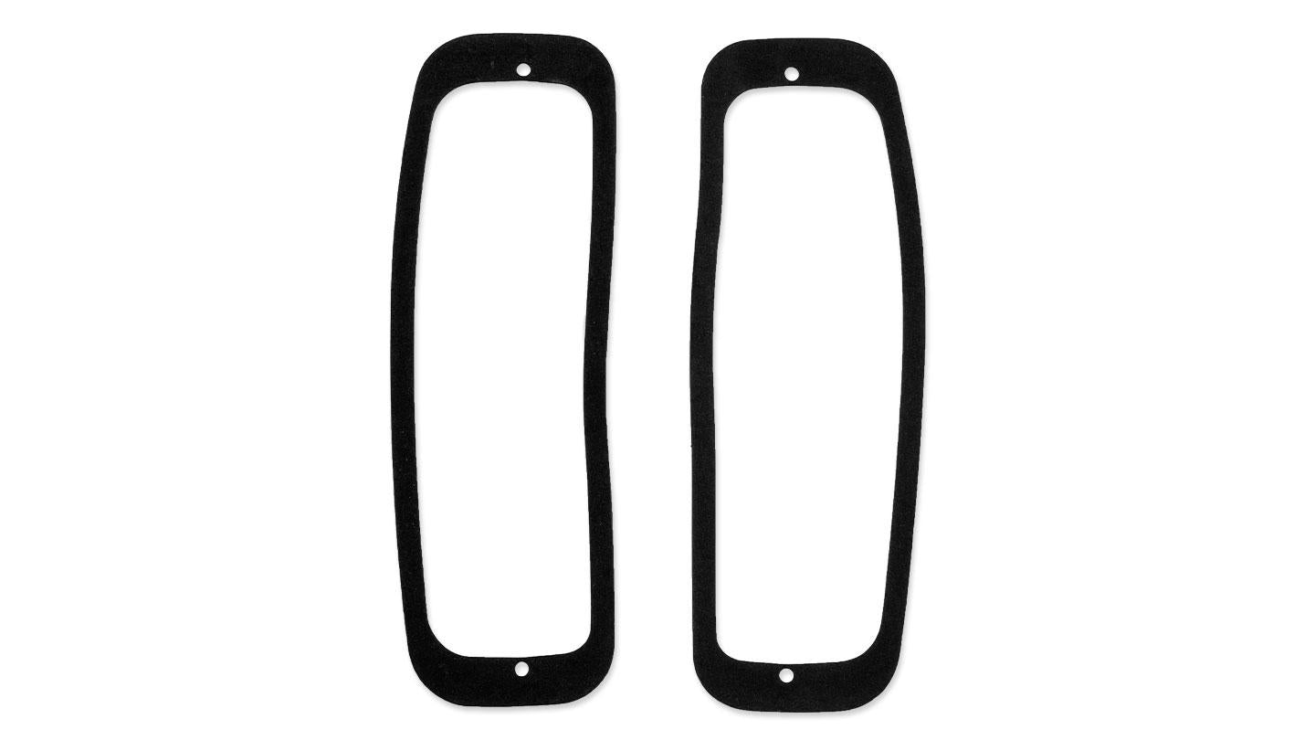 Billet Aluminum Tail Light Bezels, pair