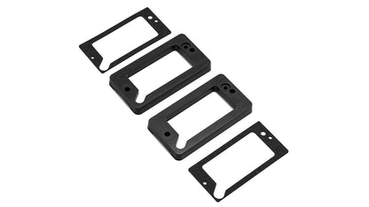 Black Billet Aluminum Turn Signal Pads, 1969-77 Ford Bronco