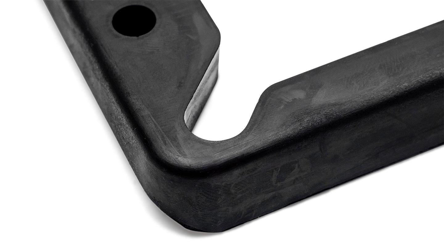 Black Turn Signal Bucket to Grill Pads, 1969-77 Ford Bronco